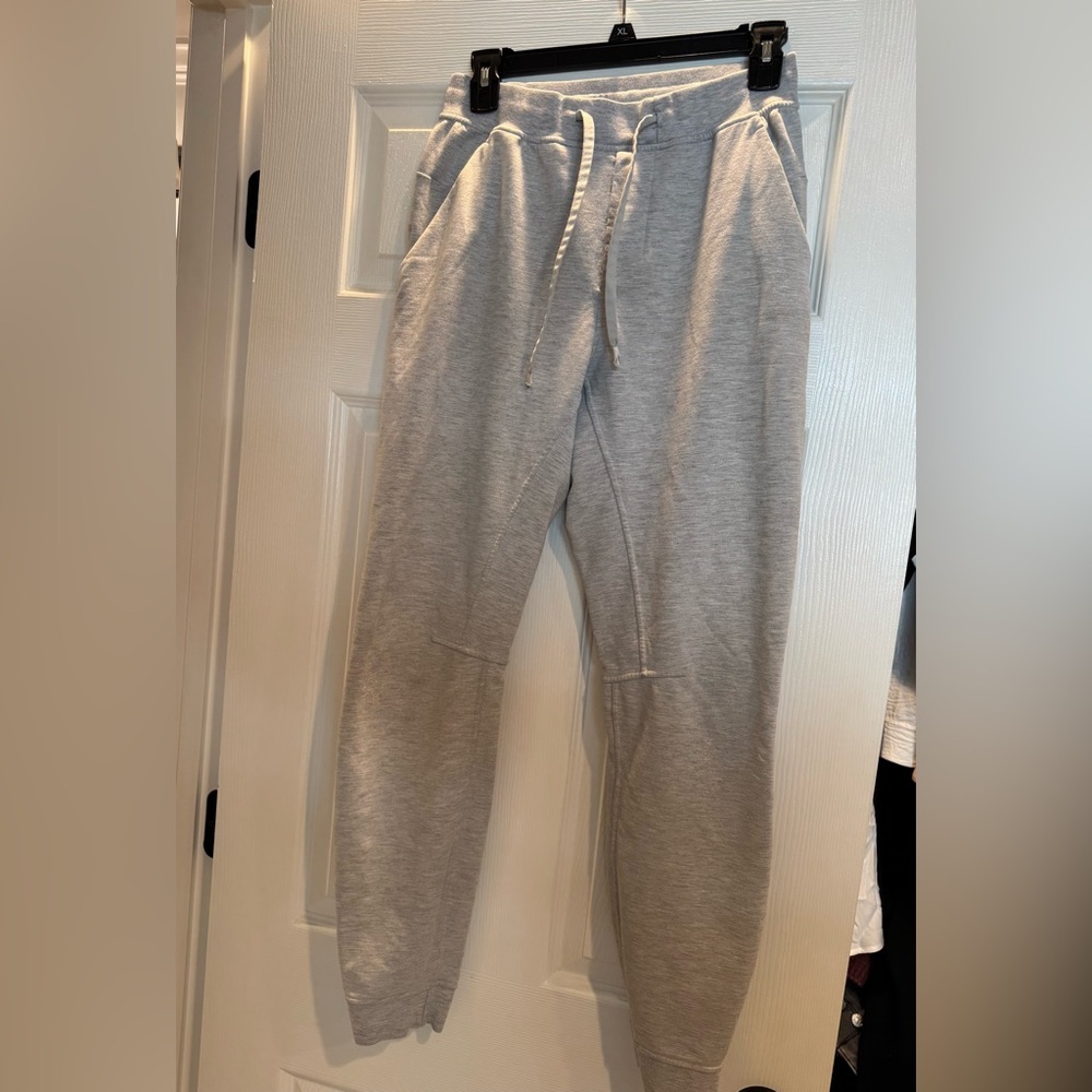 Men’s small grey lululemon joggers.